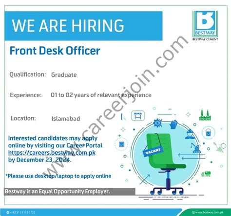 bestway vacancies.